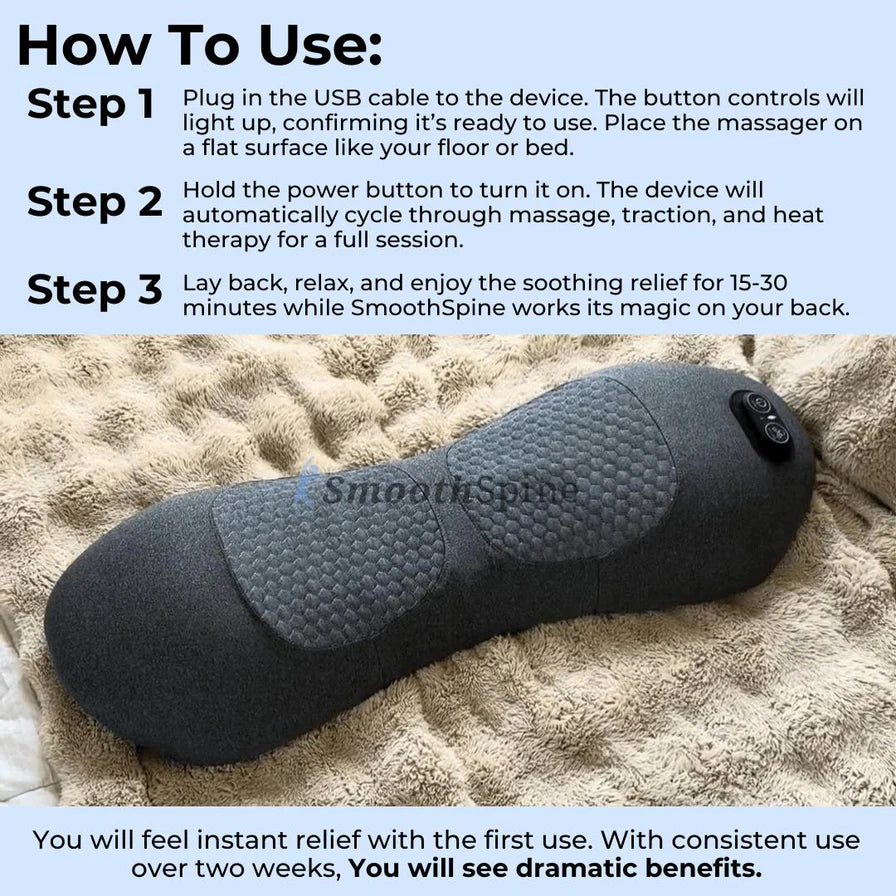 SmoothSpine Triple Fusion Massager