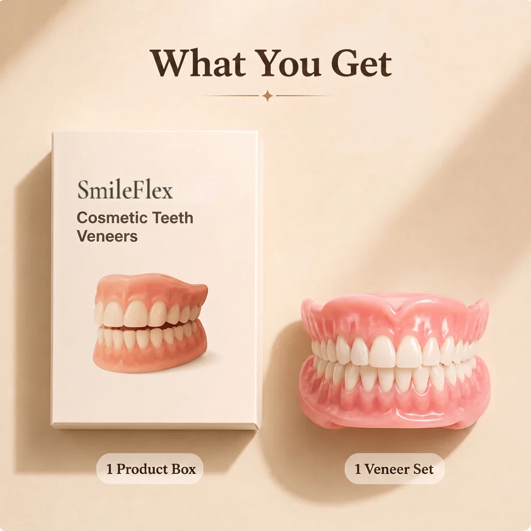 SmileFlex™- Premium Full Cover Dentures