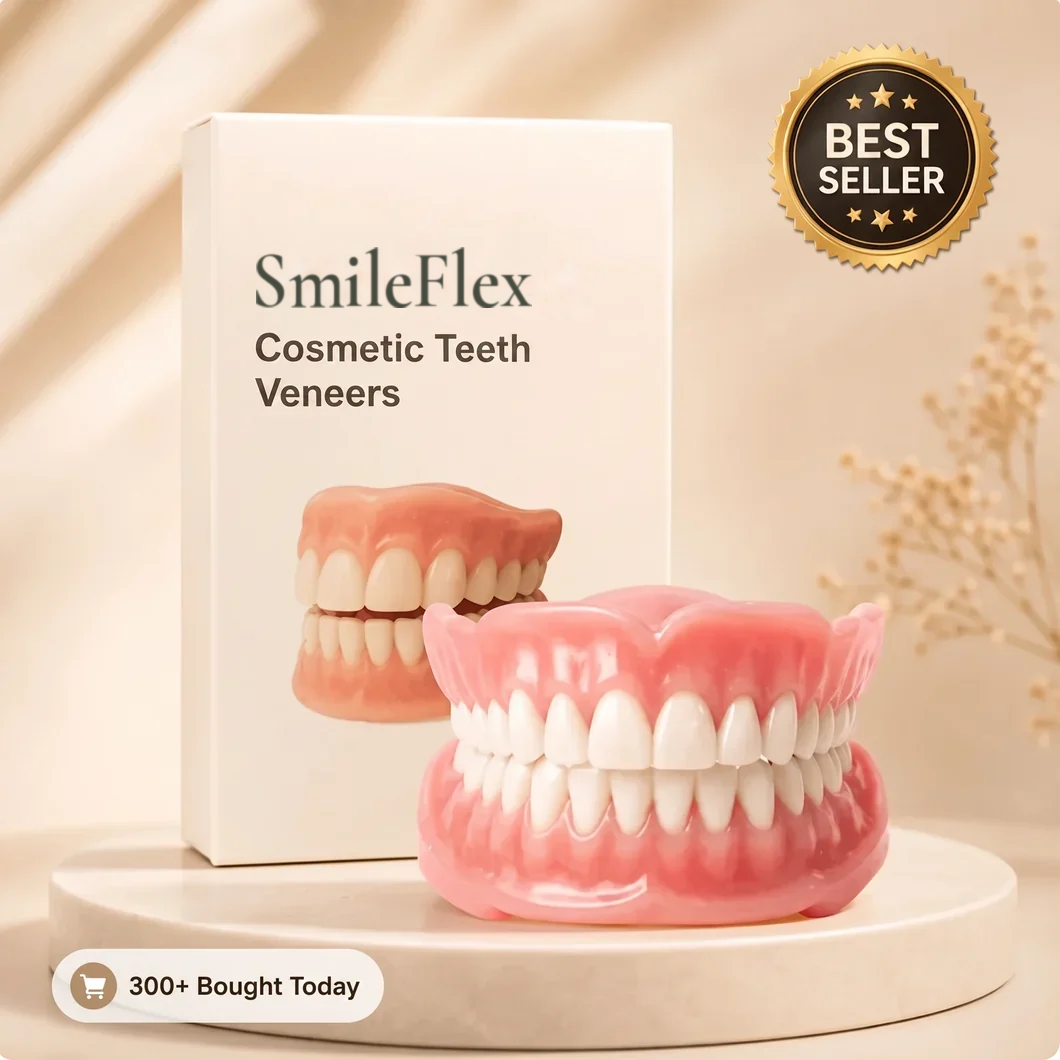 SmileFlex™- Premium Full Cover Dentures