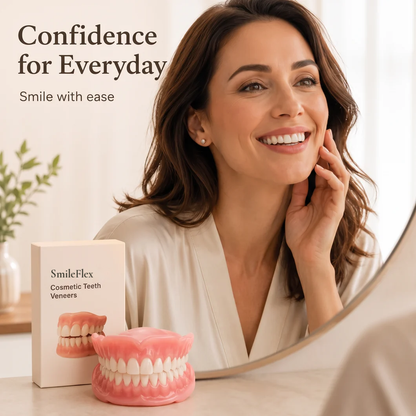 SmileFlex™- Premium Full Cover Dentures