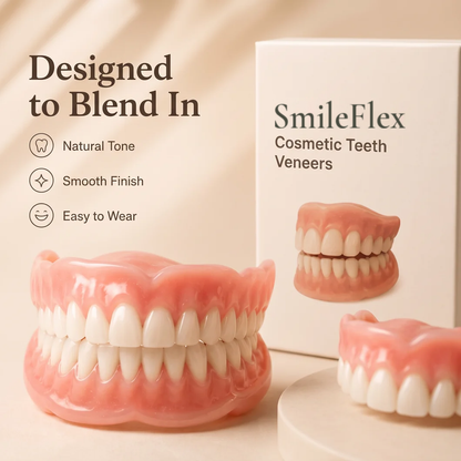 SmileFlex™- Premium Full Cover Dentures