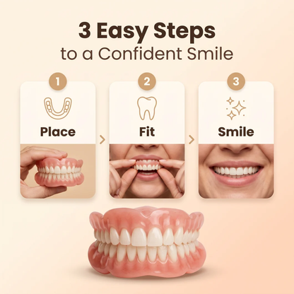 SmileFlex™- Premium Full Cover Dentures