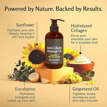 🏆Limited time offer⚡ 50K+ SOLD! Almost Gone-💥Age-Defying Revival Collagen & Stem Cell Body Oil