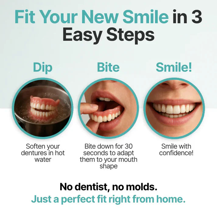 Ends Today: Limited-Time Savings — YAGOO™ Custom-Fit Dentures for a Confident Smile